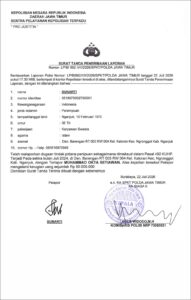 Diduga Suami Telah Ingkari Janji Lunasi Pinjaman di BRi Rp.90 Juta, Pekerja Migran di Jepang Kini Dilaporkan Oleh Istri ke Polisi img 20260801 wa0006